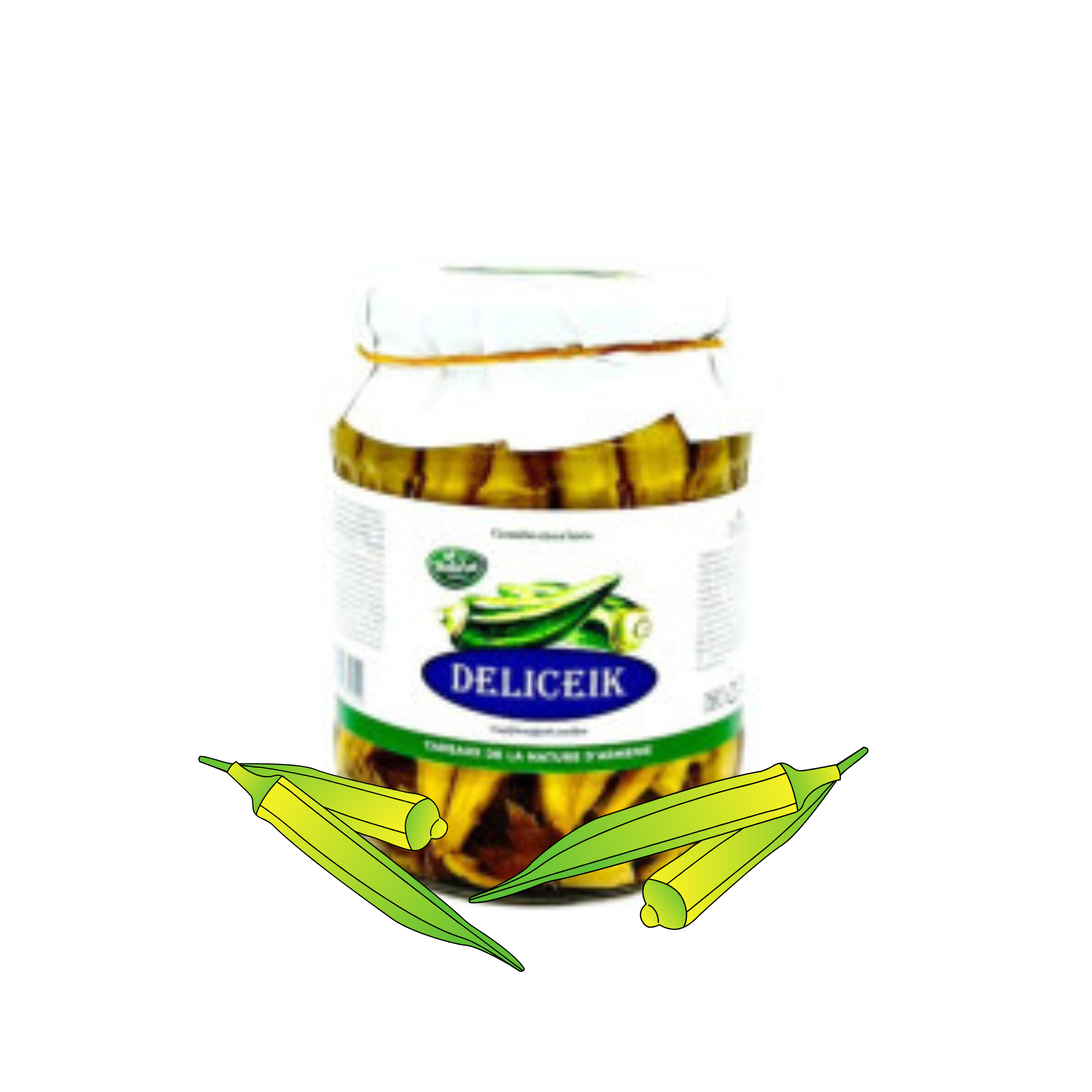 OKRA SOTT'ACETO "DELICEIK" 720g