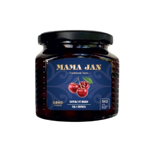CONFETTURA DI AMARENE "MAMA JAN"(բալի մուրաբա) 540g