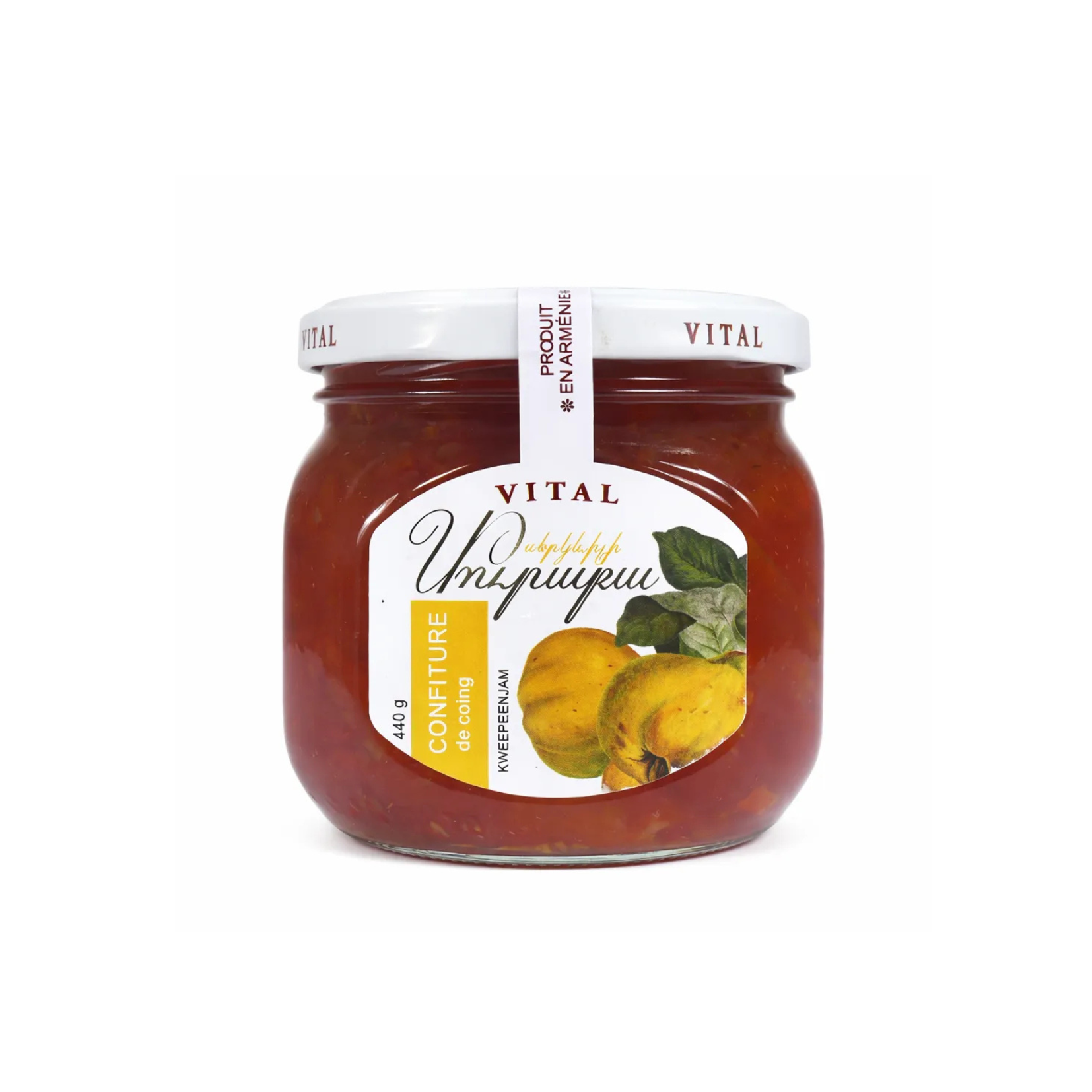 Confettura di pere cotogne Vital 440g