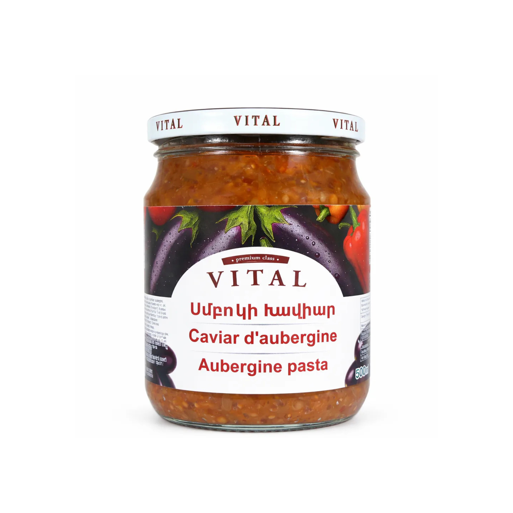 Caviale di melanzane Vital 540g